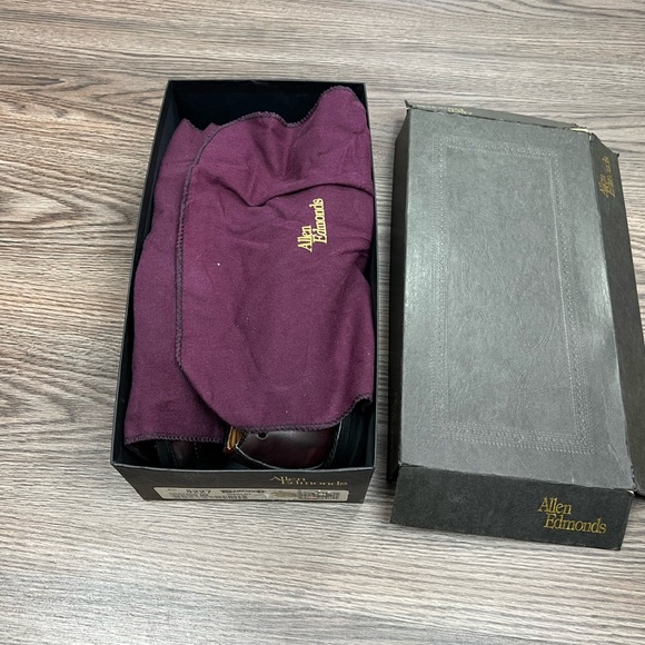 NEW Allen Edmonds Grayson Merlot Tassel Loafers 10 3E - Picture 9 of 11